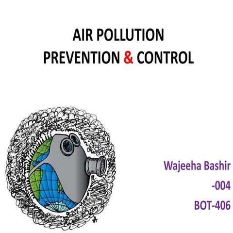 Air pollution   prevention &amp; control
