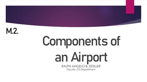 Airport Layout Plan For Efficient Airport Design | PDF