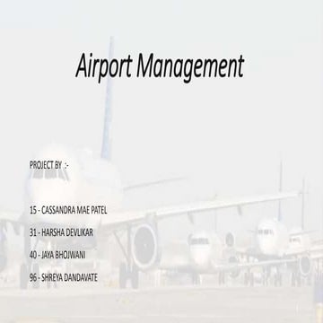 Airport management