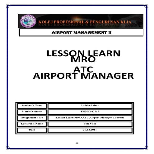 Airport Management  11