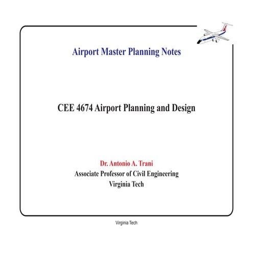 Airport master plan