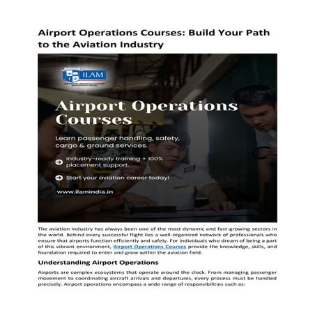 Airport Operations Courses Build Your Path to the Aviation Industry.pdf