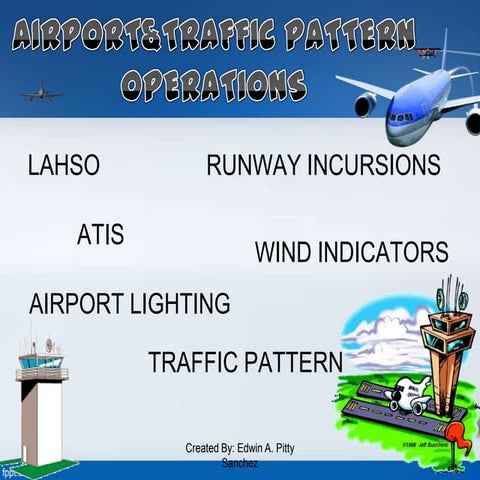 Runway lightings | PPTX