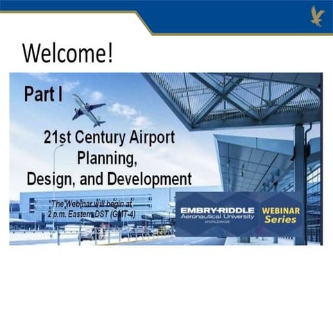 Airport planning part 1 -erau webinar