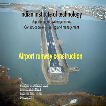 Airport Runway Construction