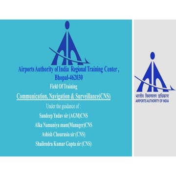 AAI Regional Training  Center bhopal ,.pptx