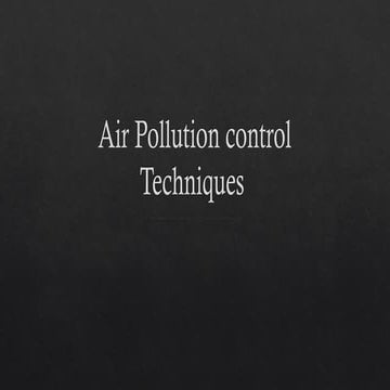 WFP PK; Air Pollution Techniques Air ppt.pptx