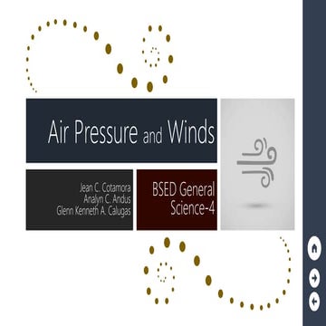 Air Pressure and Winds