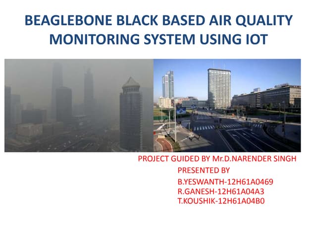 Air quality monitoring system