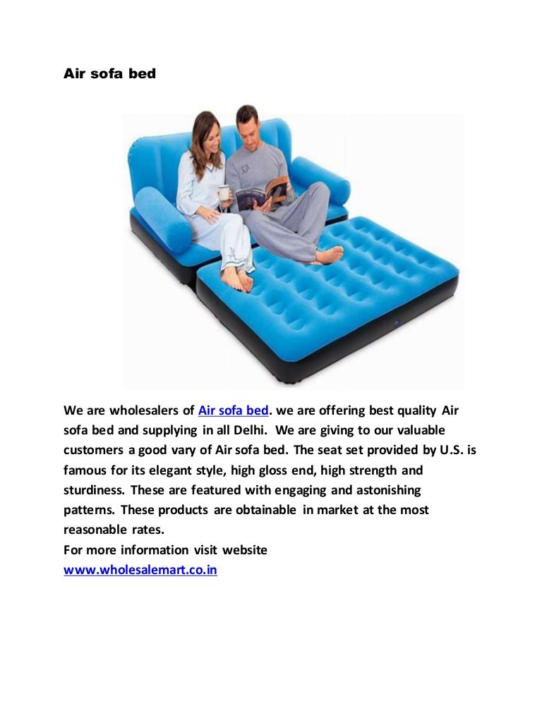 Air sofa bed