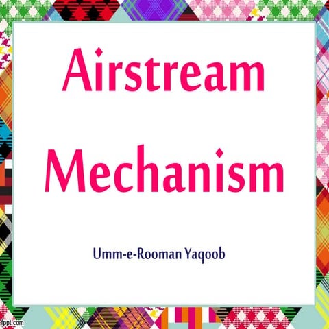 Airstream mechanism Phonetics and Phonology