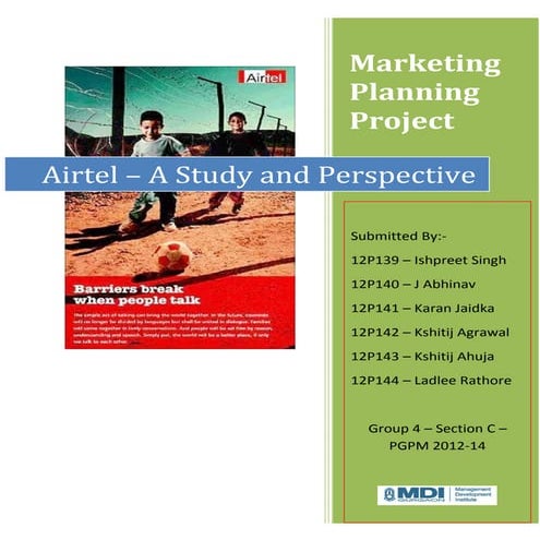 Airtel - Marketing Insights