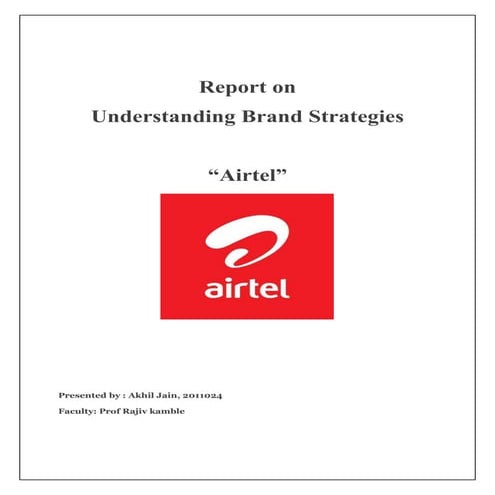 Airtel Branding Strategies