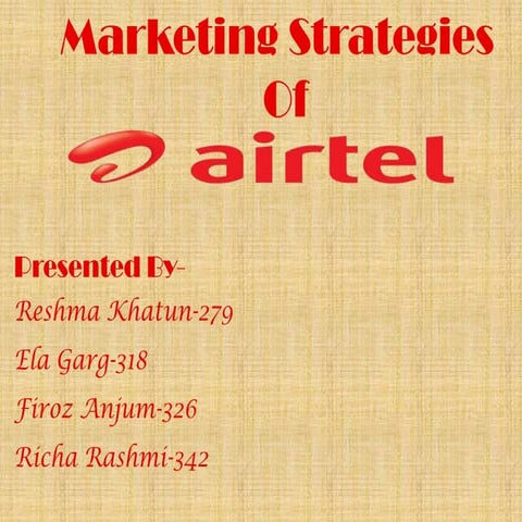 Airtel Strategics 