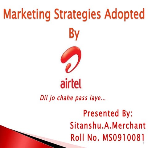 Airtel presentation 2011
