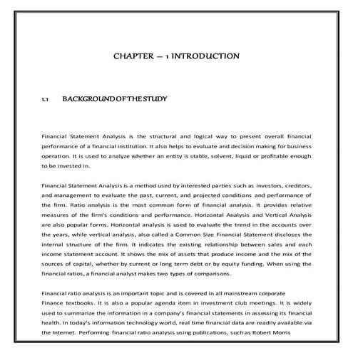 FINANCIAL PERFORMANCE ANALYSIS OF BHARTI AIRTEL LIMITED