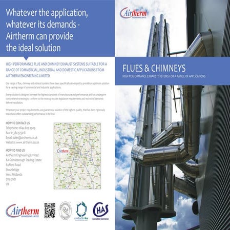 flues and chimneys brochure 2013