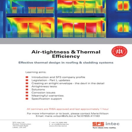 Airtightness and Thermal Efficiency cpd | PDF