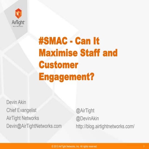 SMAC _ Can It Maximise Staff and Customer Engagement?  RWTS