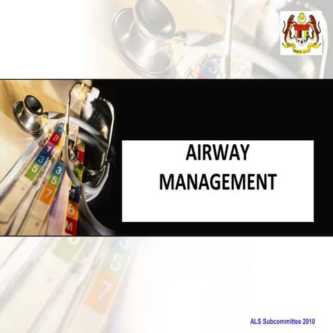 Airway lecture06122011