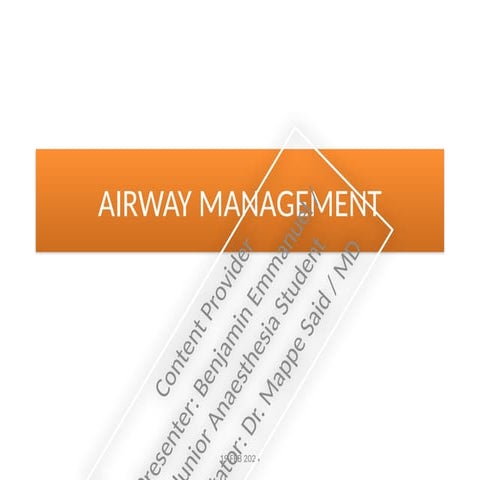 AIRWAY MANAGEMENT muhimbili hospital.pptx
