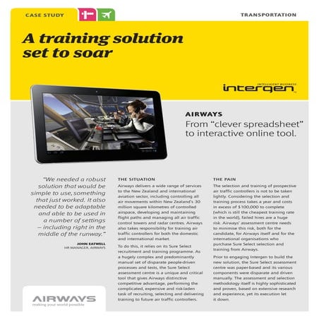 Airways (case study)