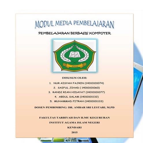 Media pembelajaran berbasis komputer | PPTX