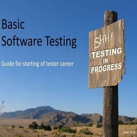 Basic software testing v2.20