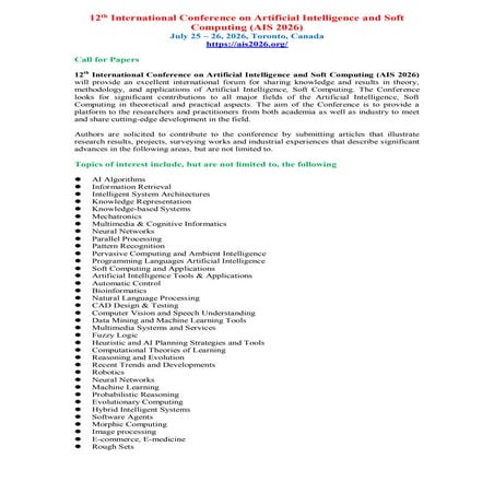 International Conference on Machine Learning | IntelliSys 2026 | PDF