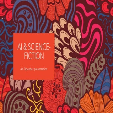 Openbar Leuven // Science fiction and AI