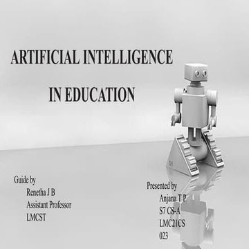 Personalized Learning with AI Agents Revolutionizing Education | PPTX