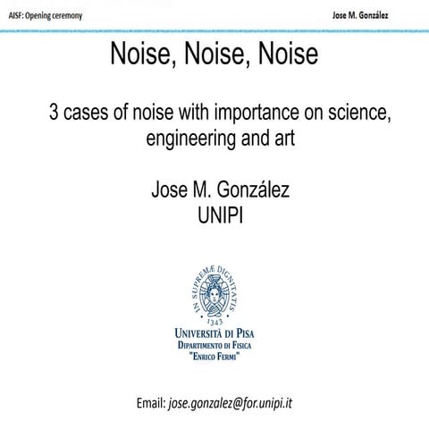 Opening ceremony AISF Pisa