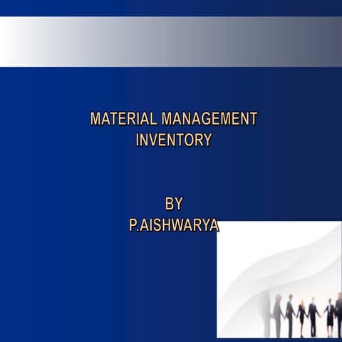 Material management | PPT