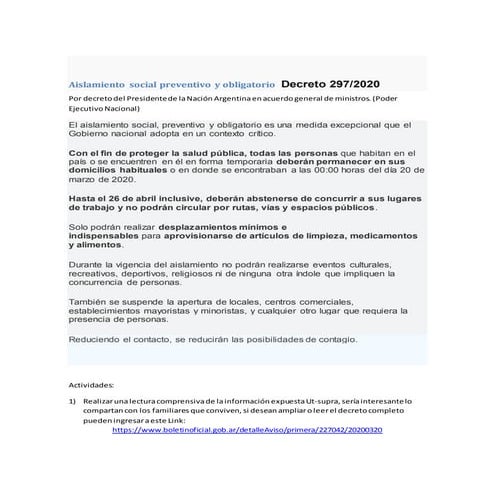 Aislamiento social decreto-opiniones-c.o