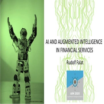 AI and Augmented Intelligence in Financial Services