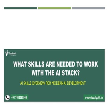 AI Stack Online Training | AI Stack Training | PPTX