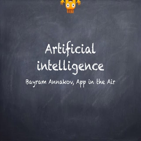 introduction to artificial intelligence