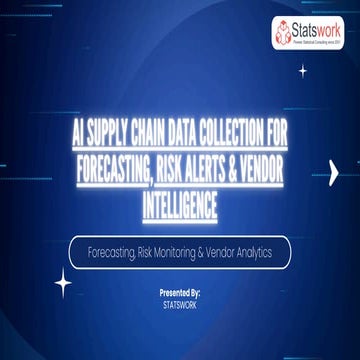 AI Supply Chain Data Collection Smarter Forecasts, Faster Decisions.pdf