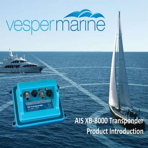 AIS XB-8000 WiFi Transponder from Vesper Marine