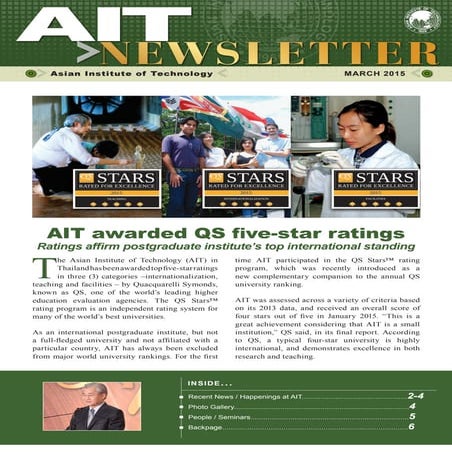 AIT Newsletter March 2015