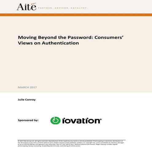 Authentication best practices: Experts weigh in