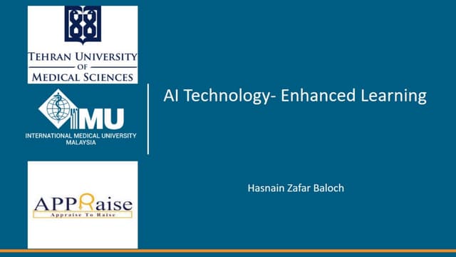 Artificial Intelligence TEL