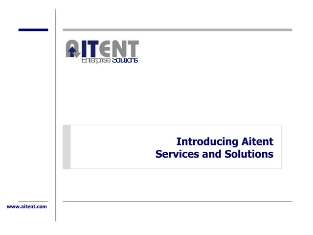 Services & Solutions