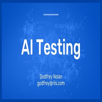 Using ML to make your UI tests more robust