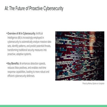 The Rise of AI in Cybersecurity How Machine Learning Will Shape Threat ...