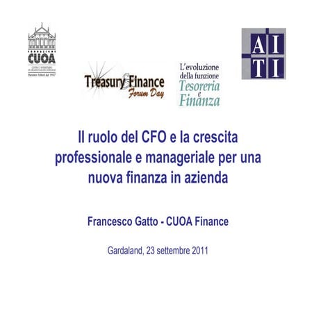 La pianificazione finanziaria | PPTX
