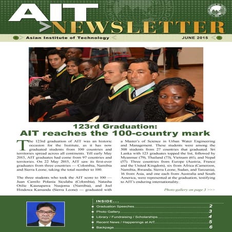 AIT Newsletter June 2015