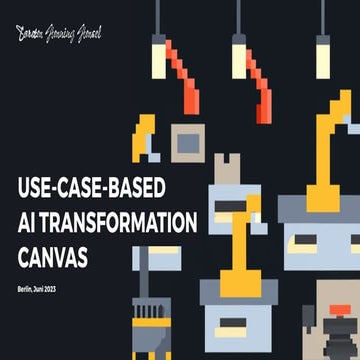 Use-case-based AI Transformation Canvas