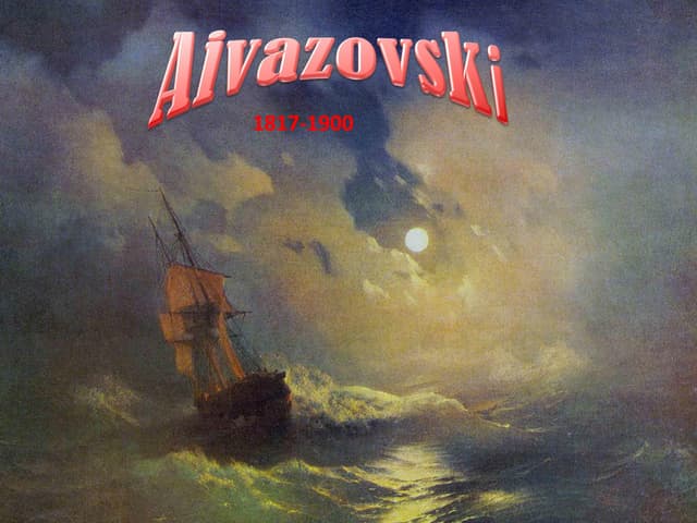 Aivazovski  Part 1