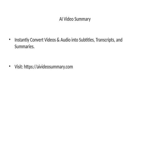 Get AI Powered Transcription and Subtitle